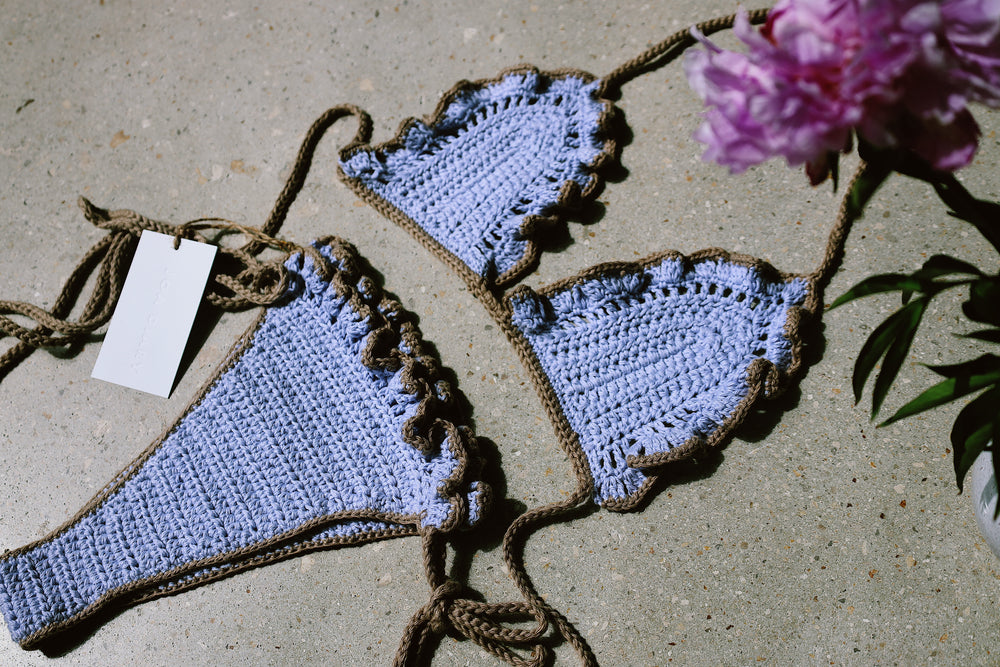 Lima Cotton Crochet Bikini Set